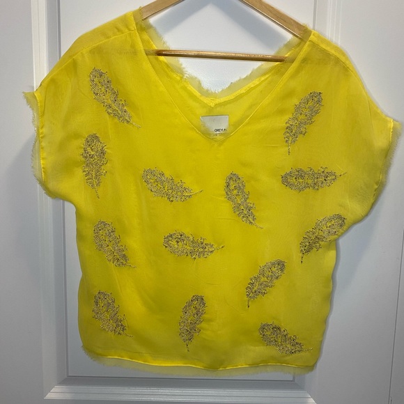 100% silk T-shirt Blouse - Picture 3 of 6